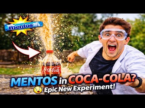 What Happens If You Put MENTOS in COCA-COLA? 🤯 | Epic Science Experiment!