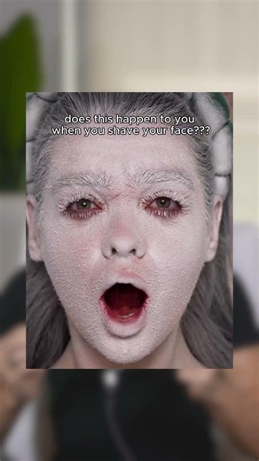 How to shave your face properly 😲