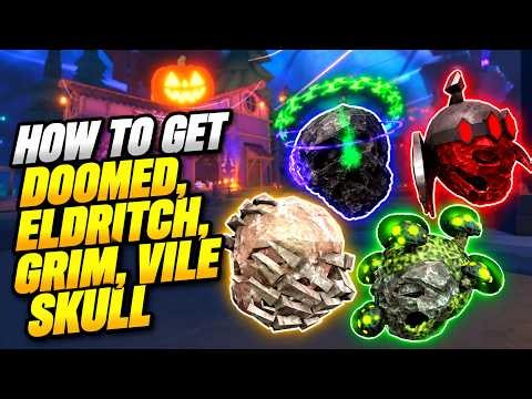 HOW TO GET DOOMED, GRIM, VILE & ELDRITCH SKULL in FISCH (BEST METHOD GUIDE) Roblox