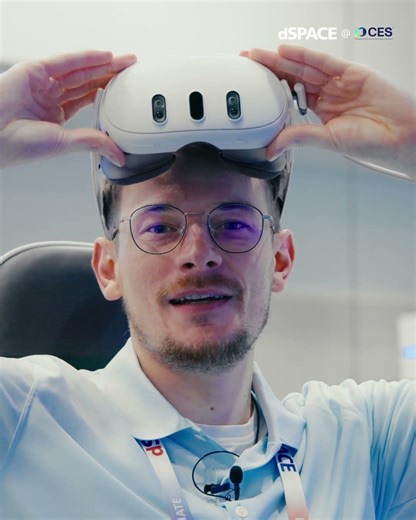 🏁 Today is all about speed and innovation at CES. #shorts #dspace #ces