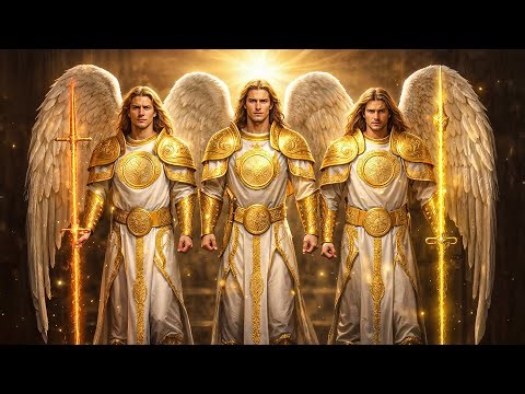 THREE ARCHANGELS | St. Michael, Raphael & Gabriel | Powerful Divine Light That Evil Cannot Approach