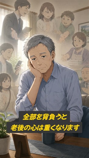 抱えこむほど老後は重くなる｜松下幸之助の思想に学ぶ｜70代から抱えこみすぎるな【偉人の知恵ポケット】
