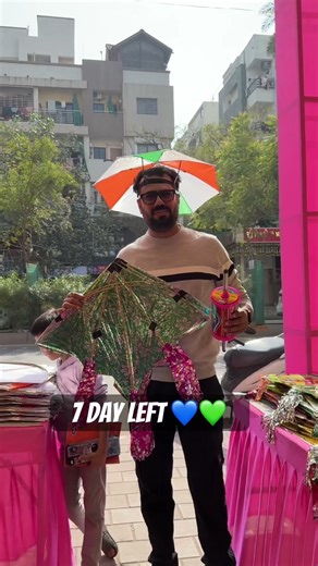 Kite 7 day left only kite festival #kite #kiteflying #shortsfeed #patang #kitefestival