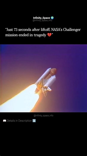The Challenger Disaster — 73 Seconds After Liftoff 💔🚀
