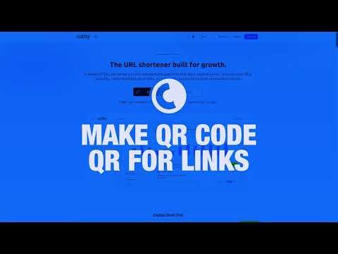How to Generate a QR Code for a Short Link (Cuttly Tutorial)