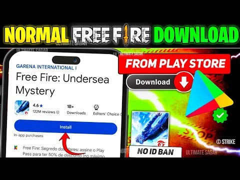 Free Fire Play Store Se Kaise Download Karen || How To Download Free Fire In Play Store || Normal FF