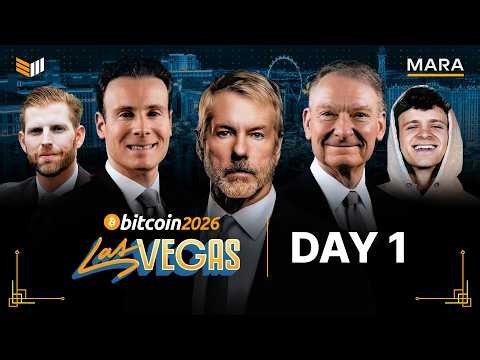 Bitcoin 2026 Conference | Day 1 - Livestream from Las Vegas