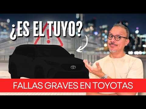 Un MILLÓN de Toyotas defectuosos en 2026