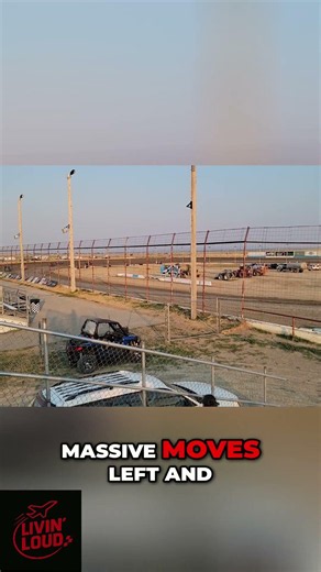 Intense Dirt Track Crash: See the Epic Comeback! #shorts
