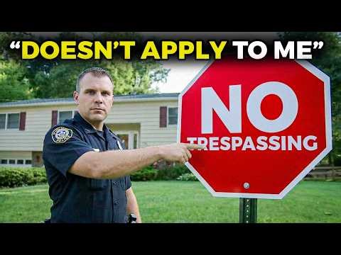 If Cops IGNORE Your "No Trespassing" Signs - Say THIS (One-Sentence Script)