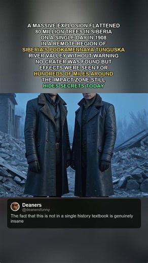 A Mysterious Explosion Flattened 80 Million Trees in Siberia