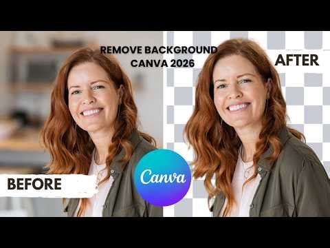 How to Remove Background in Canva (1 Click Method – 2026 Tutorial)