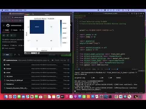 FS-BEEM: Feature-Selected Balanced Ensemble for Financial Fraud Detection | ML Research Project