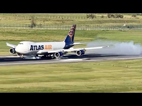 747 Landing Goes Very Wrong