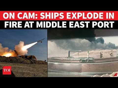 Multiple Vessels EXPLODE At Gulf Port After Iran Burns UAE Oil Refinery, Ships In Hormuz