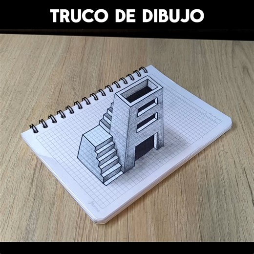 Truco de Dibujo en 3D #artist #Dibujo #3D #Trucos | Easy Art