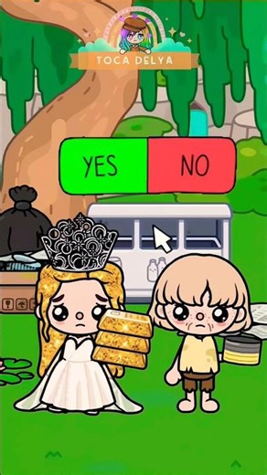 Mom sells my beautiful hair🥺 | Toca Life World |Toca Sad Story | Toca Boca