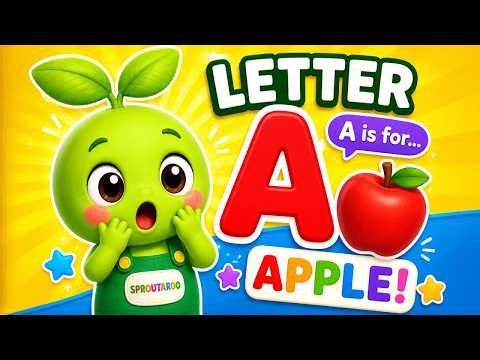 A is for Apple 🍎 | Learn the Letter A | ABC Learning for Toddlers