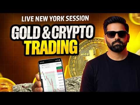 LIVE Crypto Trading | Gold & Bitcoin & Altcoins | (BTC ETH) | live btc trading | crypto