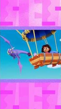 Dora flies into dragon daycare! 🐲 #dora