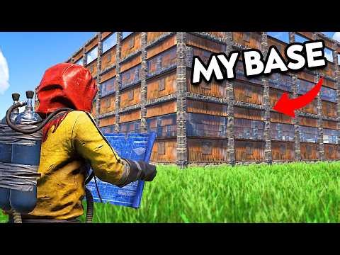 I Built a Base With No Doors In Rust...