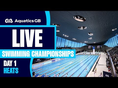 LIVE SWIMMING HEATS | Day One (14th April) | Aquatics GB Swimming Championships 2026