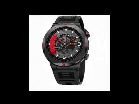 Smartwatch – Heart Rate, SpO2 & Sleep Tracker, Fitness, Waterproof, Bluetooth Call, HD Touch Screen