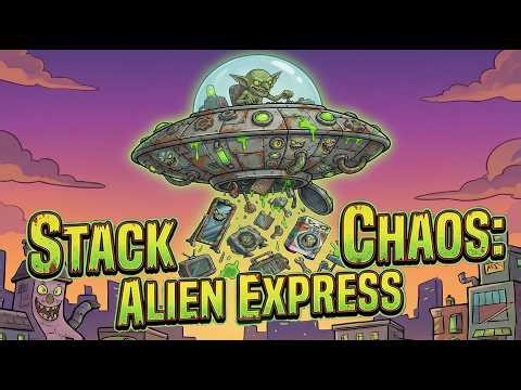 Stack Chaos: Alien Express — Official Trailer | Vorago Studios