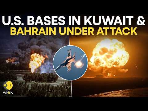 US-Iran War LIVE: Tehran Launches Major Attack ONn US Bases, Explosions Rock Bahrain & Kuwait | WION