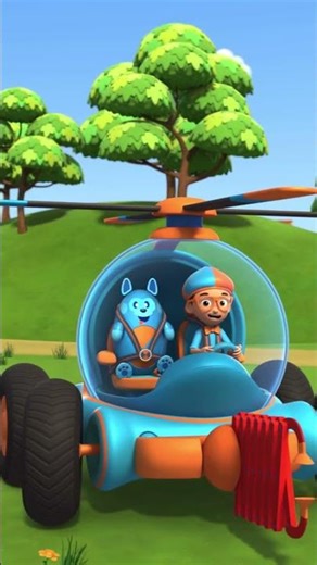 El Blippimóvil se hace pequeño 🚗 #Videoseducativos #Blippi #Blippimóvil