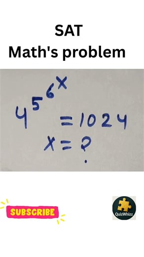 SAT maths problem with easy solution #maths #olympiad #satquestions #mathstricks