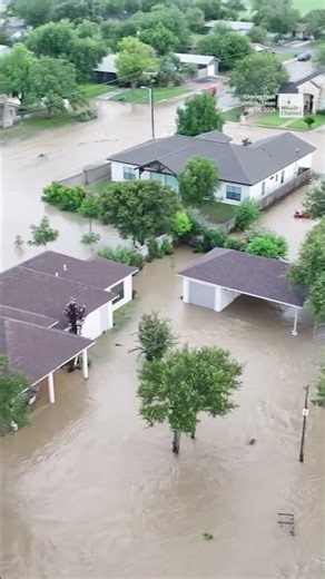 A Flash Flood Emergency Submerges Homes in Uvalde, Texas