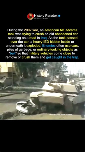 Why Tanks Feared Old Cars in Iraq #usa #war #history