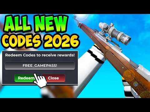 ALL WORKING SNIPER ARENA CODES ROBLOX - All New Sniper Arena Codes 2026! (UPDATED)