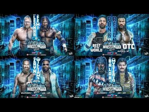 LIVE: WWE Wrestlemania 42 19th April 2026 Night 2 Full Show