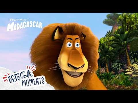 Alex Finds Himself! 🦁 | Madagascar | Mega Moments