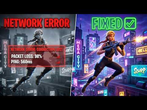 How to Fix Fortnite Network Error and Easy Anti-Cheat Disconnects ✅