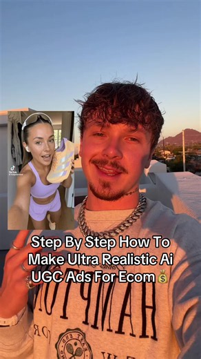 How to make ultra realistic Ai UGC ads #ecommerce #aidropshipping #shopify #dropshipping