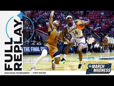 Kansas vs. Cal Baptist: 2026 NCAA men's first round | FULL REPLAY