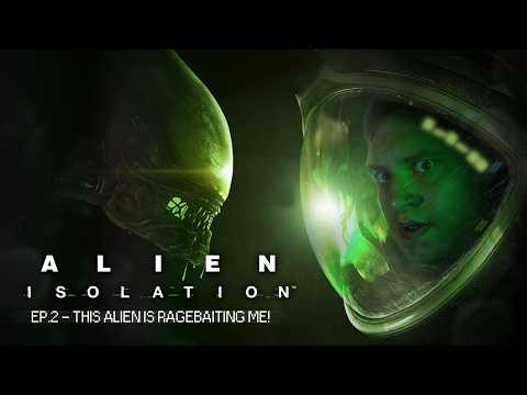THE SCARIEST GAME IVE EVER PLAYED! | ALIEN ISOLATION - EP.2