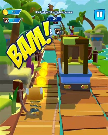 Talking Tom Hero Dash Titanium Force Tom Sunbeam Hank Slide Under 15 Obstacles Funny Race Gameplay