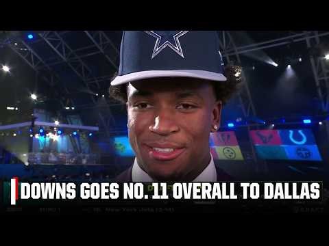 Caleb Downs on going No. 11 to the Cowboys: 'So thankful to be here' ⭐ | 2026 NFL Draft