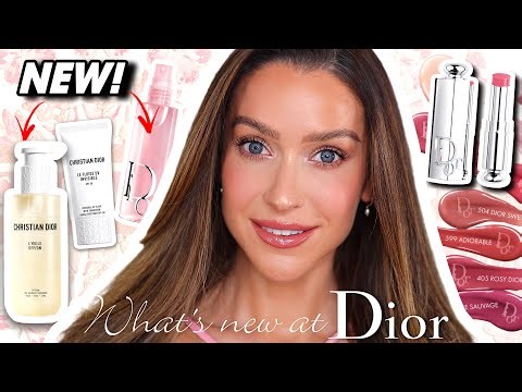 EVERYTHING NEW AT DIOR BEAUTY! Dior Addict Glass Lipsticks, UV Fluid SPF50, Fragrance Sets & More!