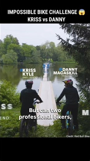 An Impossible Bike Challenge… Until Danny Showed Up! #shorts