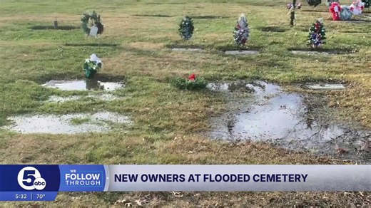 'Unacceptable': Families call on Avon cemetery owners to fix persistent flooding issues