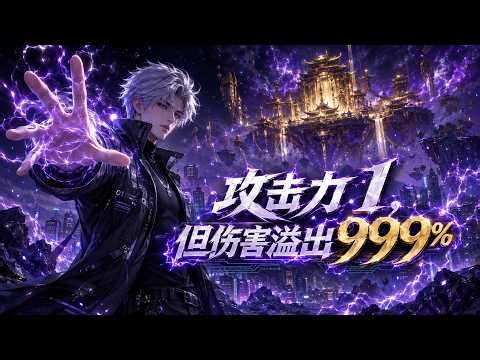 MULTISUB📢新番上线《攻击力1，但伤害溢出999%》开局攻击垫底，天赋强制对手出手，全免伤超高反弹逆风封神！#最新漫剧