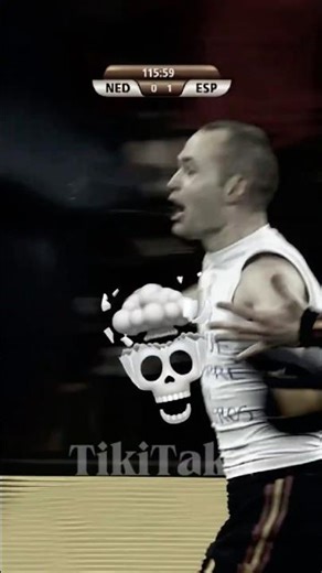 👉 Iniesta's Last Minute Goal That Won the World Cup 🤯⚽