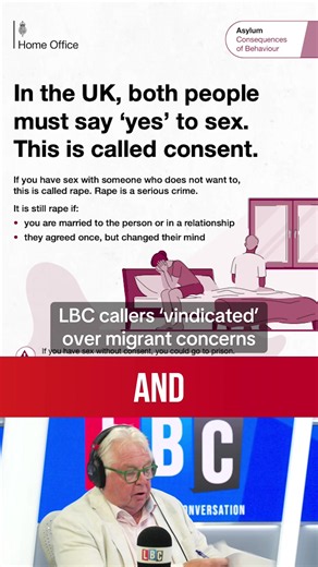 Nick Ferrari reacts as asylum seekers will be issued with a government booklet telling them how to behave around women and girls. #Ukpolitics #NickFerrari #LBC