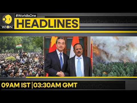 CJP Protest | China-India Talks |  US Strikes Iran | Ukraine Peace Talks | Nigeria Attack | Wildfire