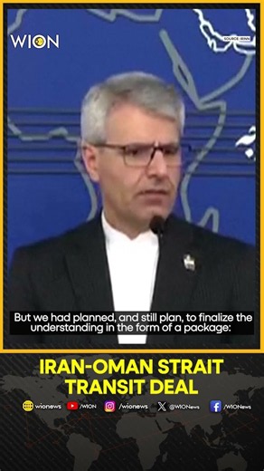 Iran Says Agreement Reached With Oman Over Strait of Hormuz Transit Route Maps | WION Shorts